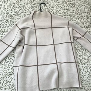 Cynthia Rowley mock neck sweater